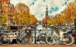 Vorschaubild Amsterdamer Kanalbrcke: Ein malerischer Blick auf die Stadt (5000 x 3136)