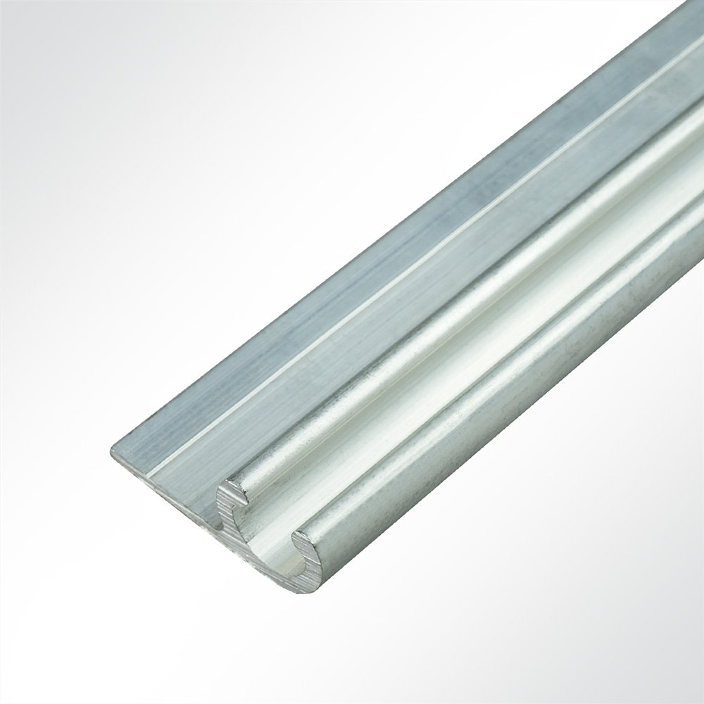 Artikelbild Kederschiene Kederleiste Kederprofil Aluminium pressblank fr Keder 6,0-11,0mm Lnge 6m