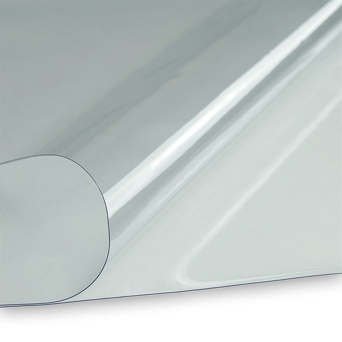 Zeltfensterfolie Klarsichtfolie PVC Transparent extra Breite 180cm Strke 0,5-0,80mm